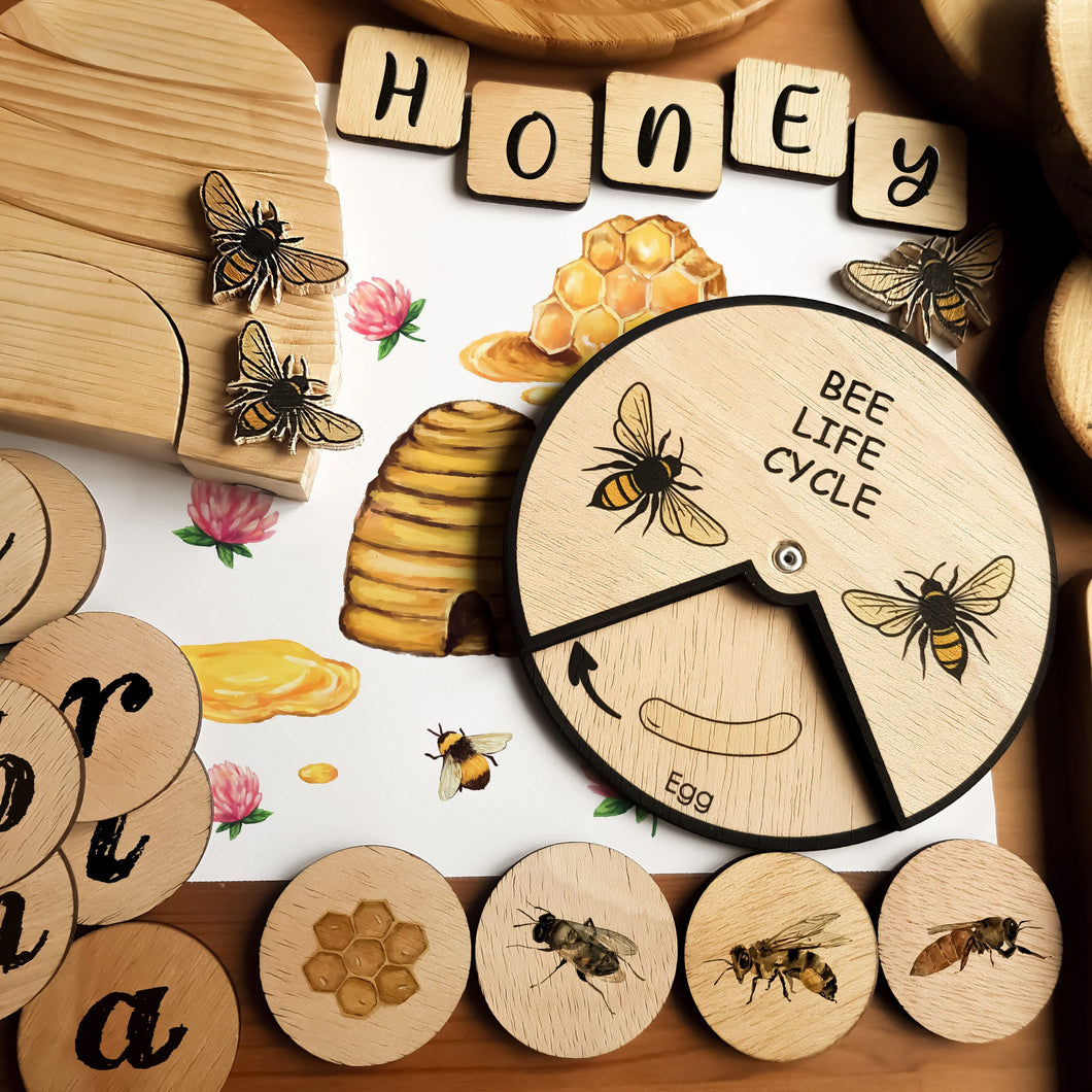 Learning Wheels - Bee Lifecycle - mytinyfingers baby products