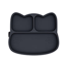 Load image into Gallery viewer, [PRE-ORDER] Cat Stickie™ Plate - Charcoal - My Tiny Fingers