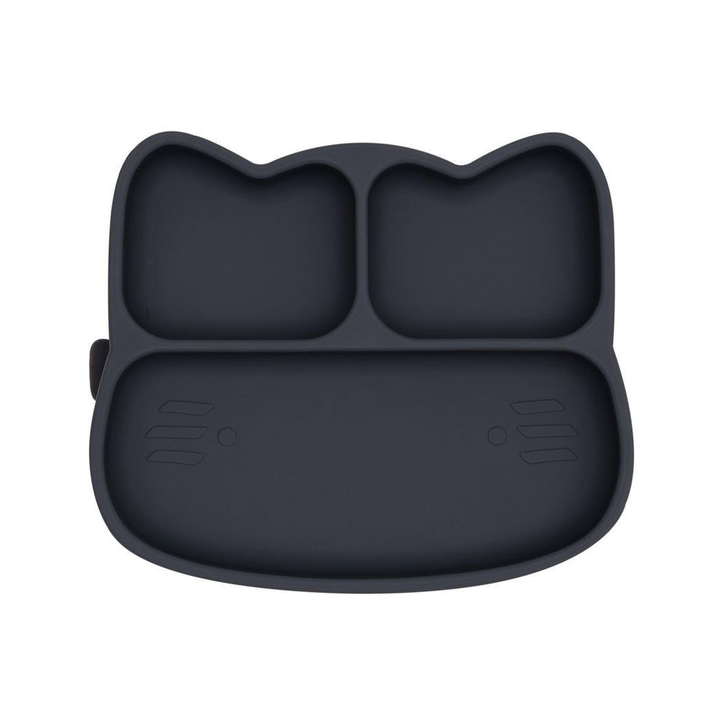 [PRE-ORDER] Cat Stickie™ Plate - Charcoal - My Tiny Fingers