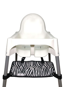 Footsi® High Chair Footrest - Zebra - mytinyfingers baby products