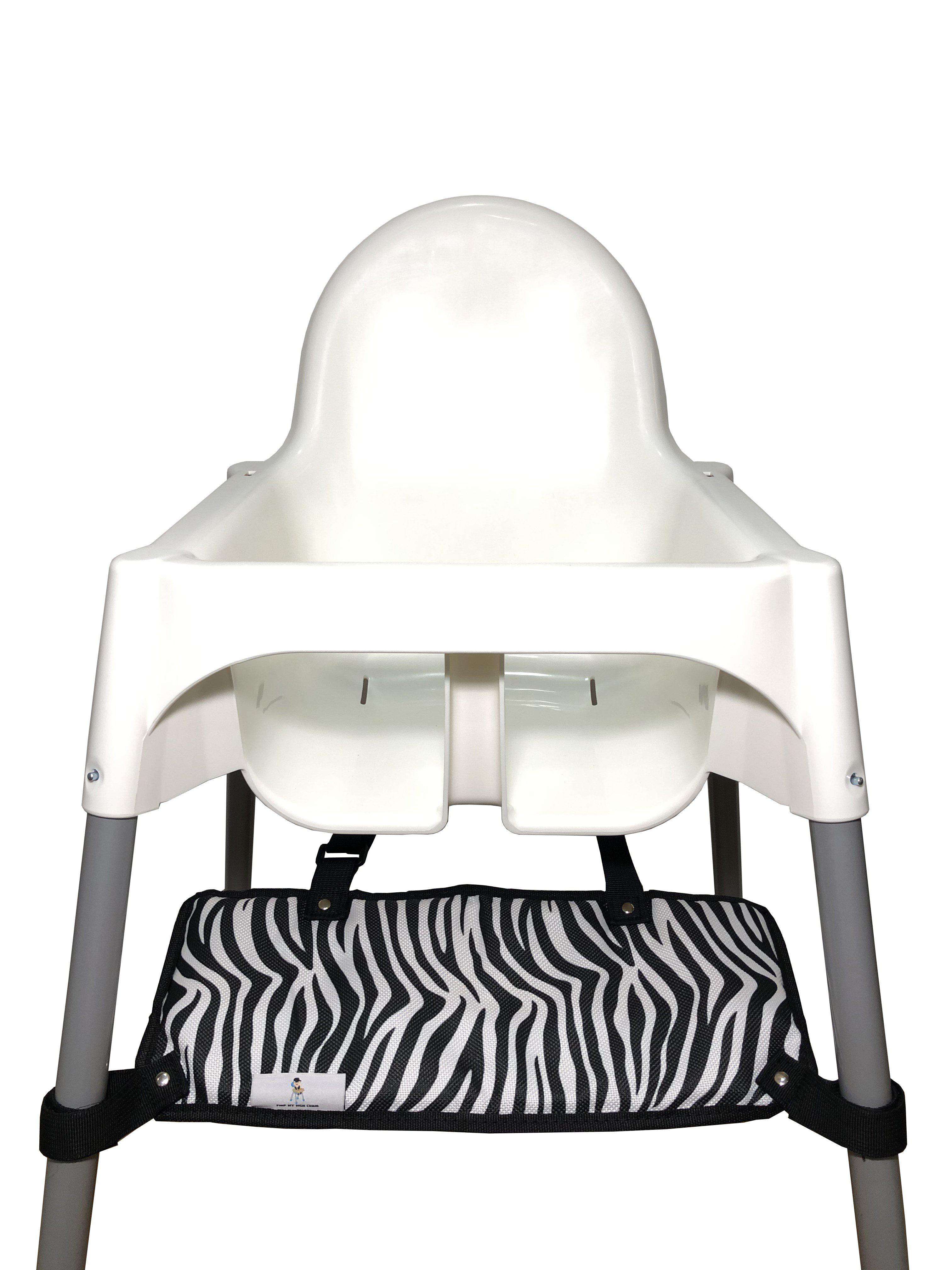 Footsi High Chair Footrest Zebra